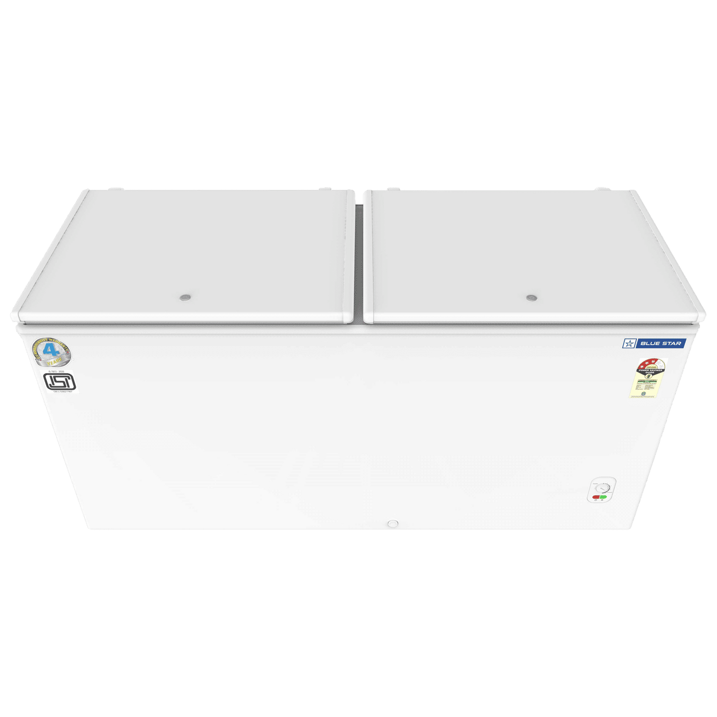 Blue Star 391 Litres 3 Star Double Door Deep Freezer (Stabilizer Free Operation, CF3400MEW, White)