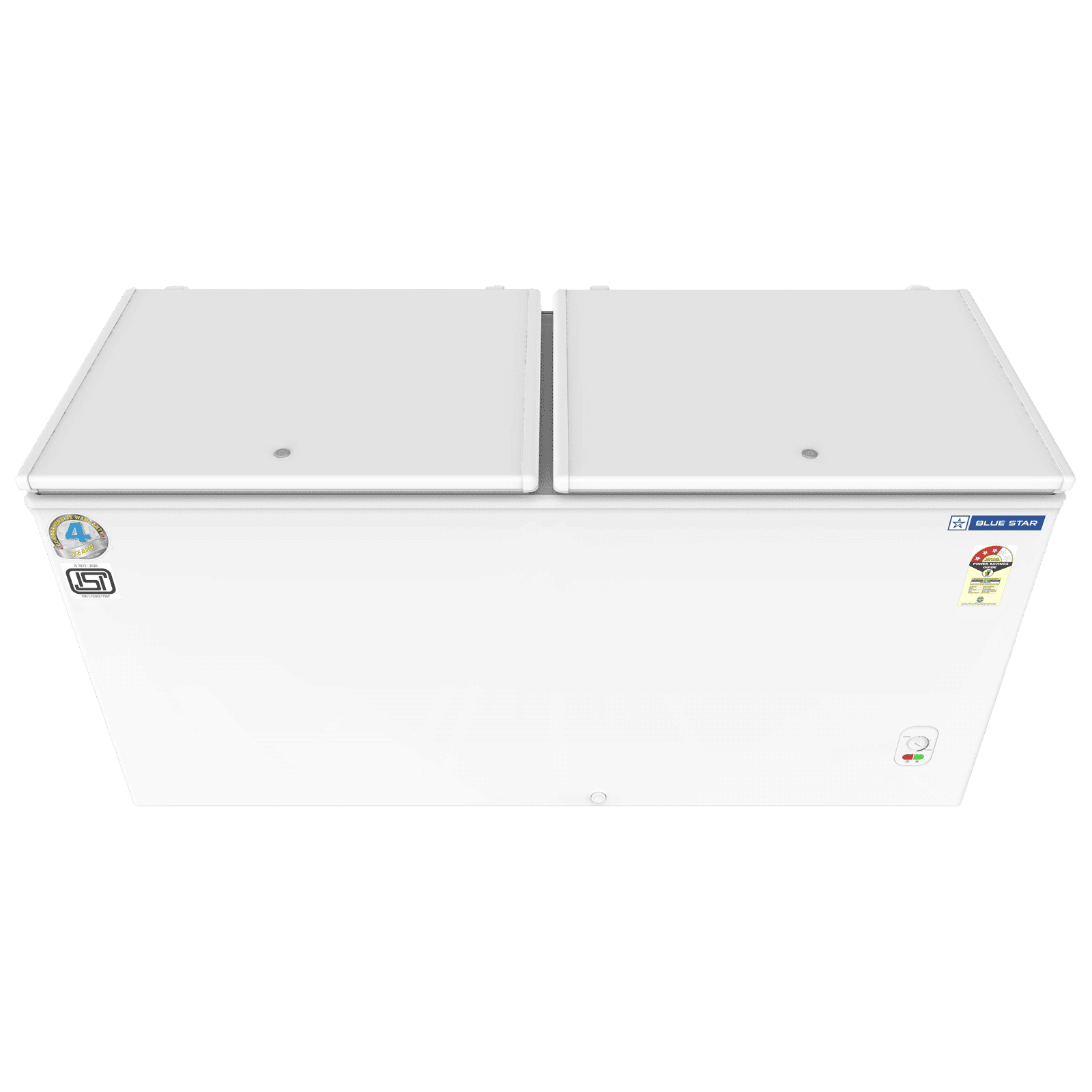 Blue Star 391 Litres 3 Star Double Door Deep Freezer (Stabilizer Free Operation, CF3400MEW, White)
