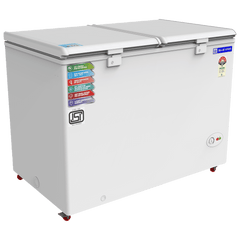 Blue Star 310 Litres 5 Star Double Door Deep Freezer (Stabilizer Free Operation, CF5330NEYW, White)