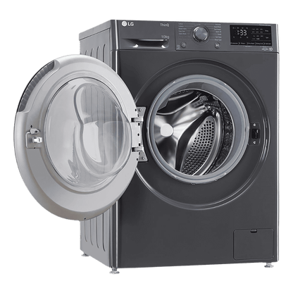 LG 10 kg 5 Star Fully Automatic Front Load Washing Machine (FHP1410Z5M.AMBQEIL, AI Direct Drive, Middle Black)