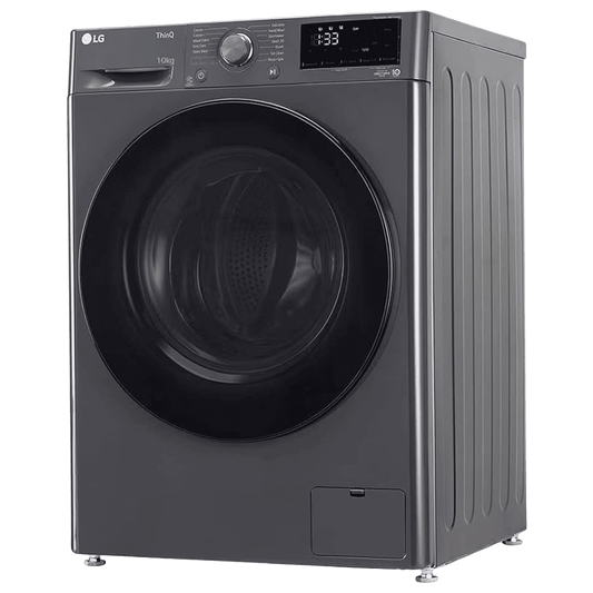 LG 10 kg 5 Star Fully Automatic Front Load Washing Machine (FHP1410Z5M.AMBQEIL, AI Direct Drive, Middle Black)