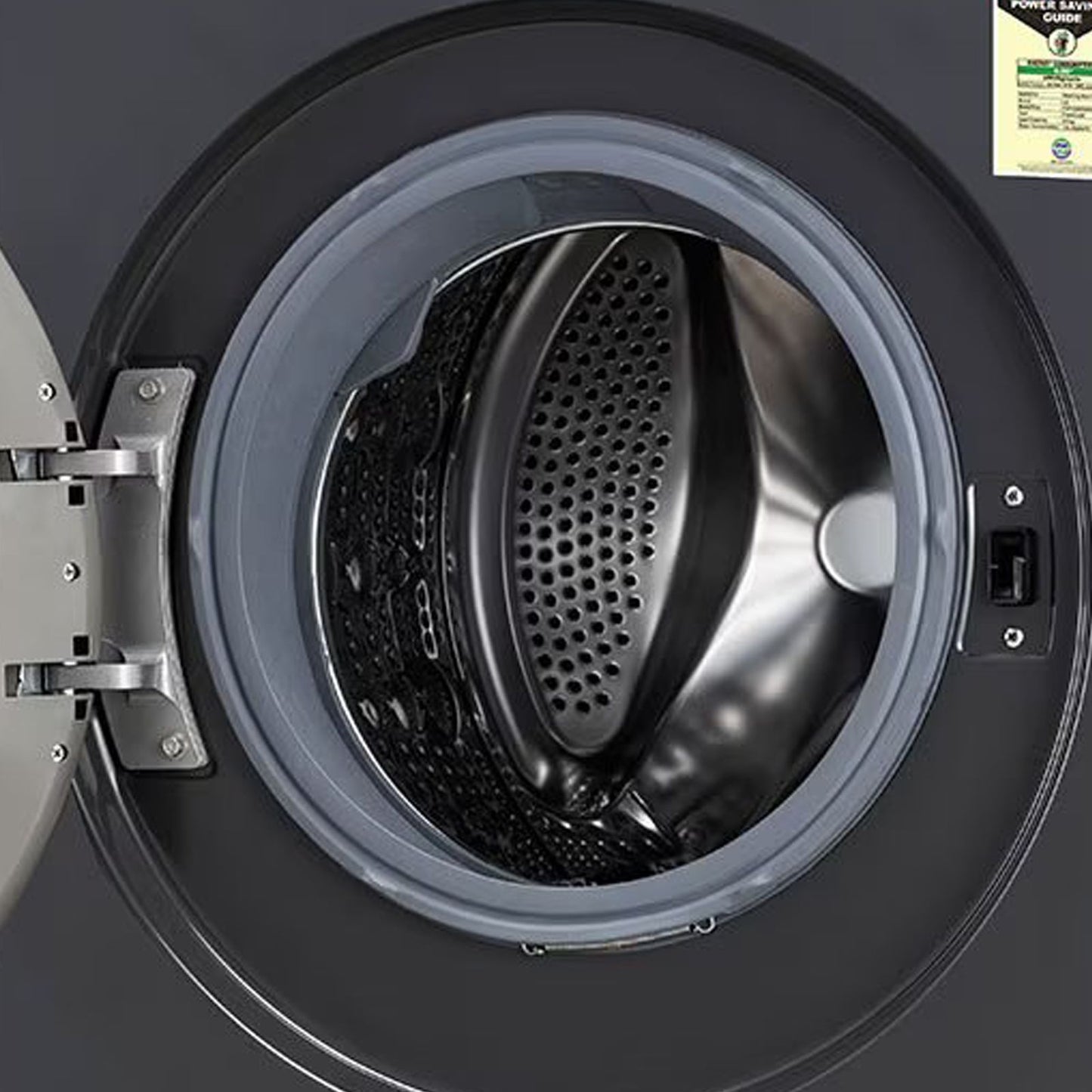 LG 10 kg 5 Star Fully Automatic Front Load Washing Machine (FHP1410Z5M.AMBQEIL, AI Direct Drive, Middle Black)