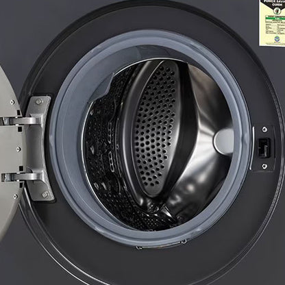 LG 10 kg 5 Star Fully Automatic Front Load Washing Machine (FHP1410Z5M.AMBQEIL, AI Direct Drive, Middle Black)