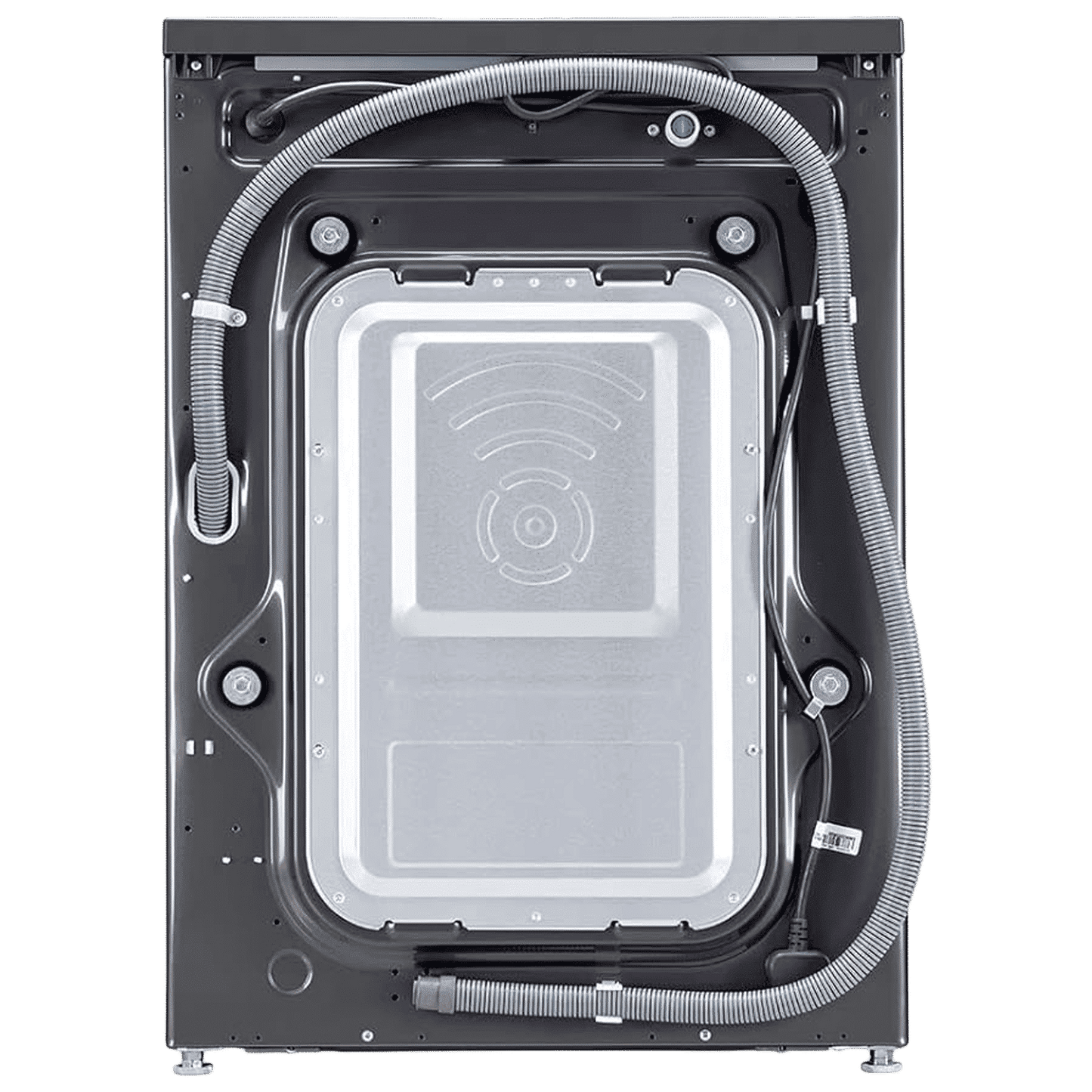 LG 10 kg 5 Star Fully Automatic Front Load Washing Machine (FHP1410Z5M.AMBQEIL, AI Direct Drive, Middle Black)