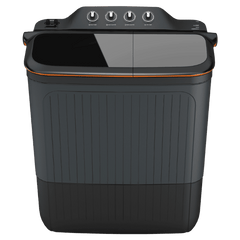 Lloyd 8 kg 5 Star Semi Automatic Washing Machine with 3 Wash Programs (GLWMS80AVGEL, Grey)-1