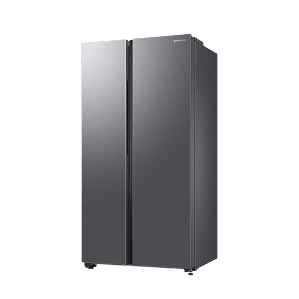 SAMSUNG 653 Litres 3 Star Frost Free Side by Side Refrigerator with Twin Cooling Plus Technology (RS76CG8003S9HL, Refined Inox)