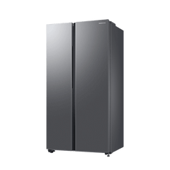 SAMSUNG 653 Litres 3 Star Frost Free Side by Side Refrigerator with Twin Cooling Plus Technology (RS76CG8003S9HL, Refined Inox)