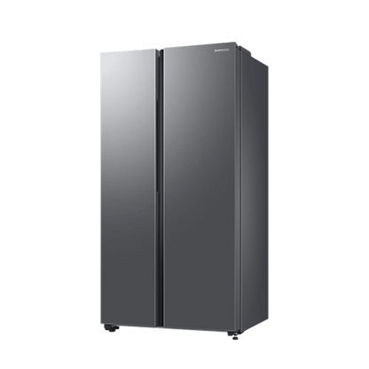 SAMSUNG 653 Litres 3 Star Frost Free Side by Side Refrigerator with Twin Cooling Plus Technology (RS76CG8003S9HL, Refined Inox)