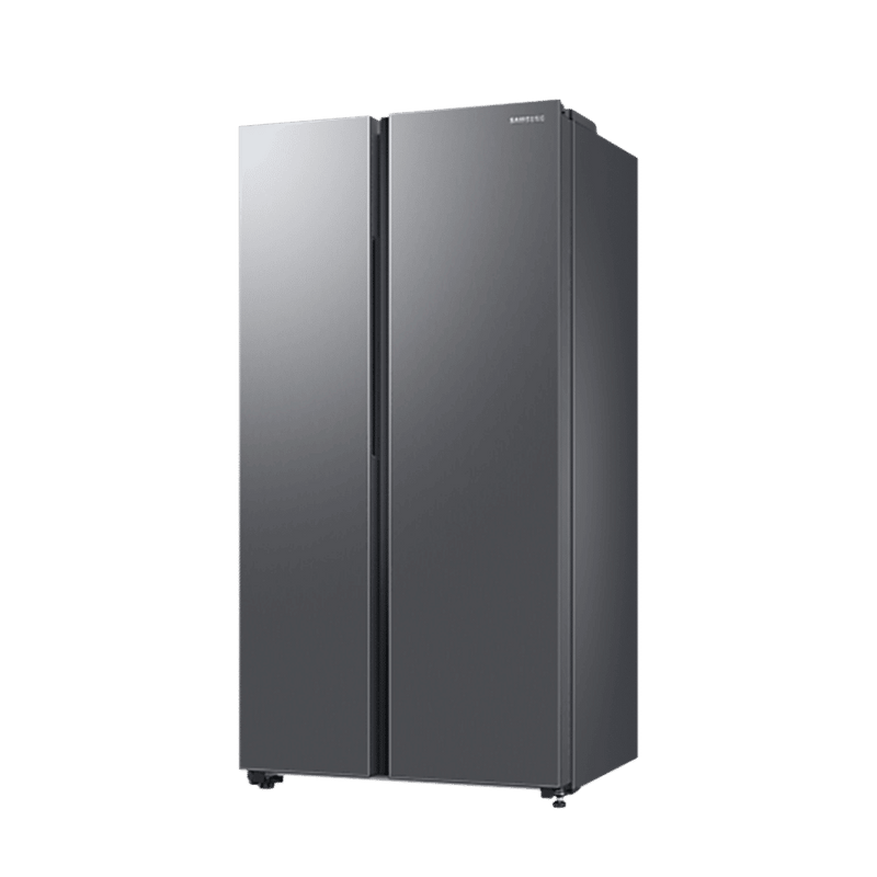 SAMSUNG 653 Litres 3 Star Frost Free Side by Side Refrigerator with Twin Cooling Plus Technology (RS76CG8003S9HL, Refined Inox)