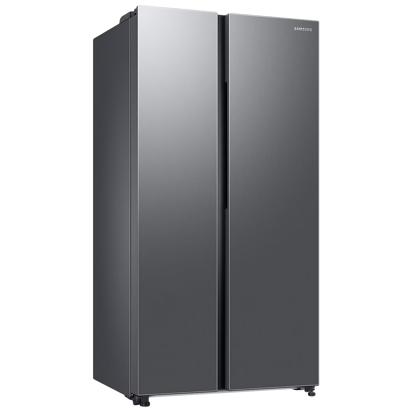 SAMSUNG 653 Litres 3 Star Frost Free Side by Side Refrigerator with Twin Cooling Plus Technology (RS76CG8003S9HL, Refined Inox)