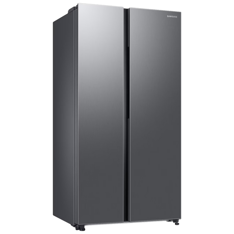 SAMSUNG 653 Litres 3 Star Frost Free Side by Side Refrigerator with Twin Cooling Plus Technology (RS76CG8003S9HL, Refined Inox)