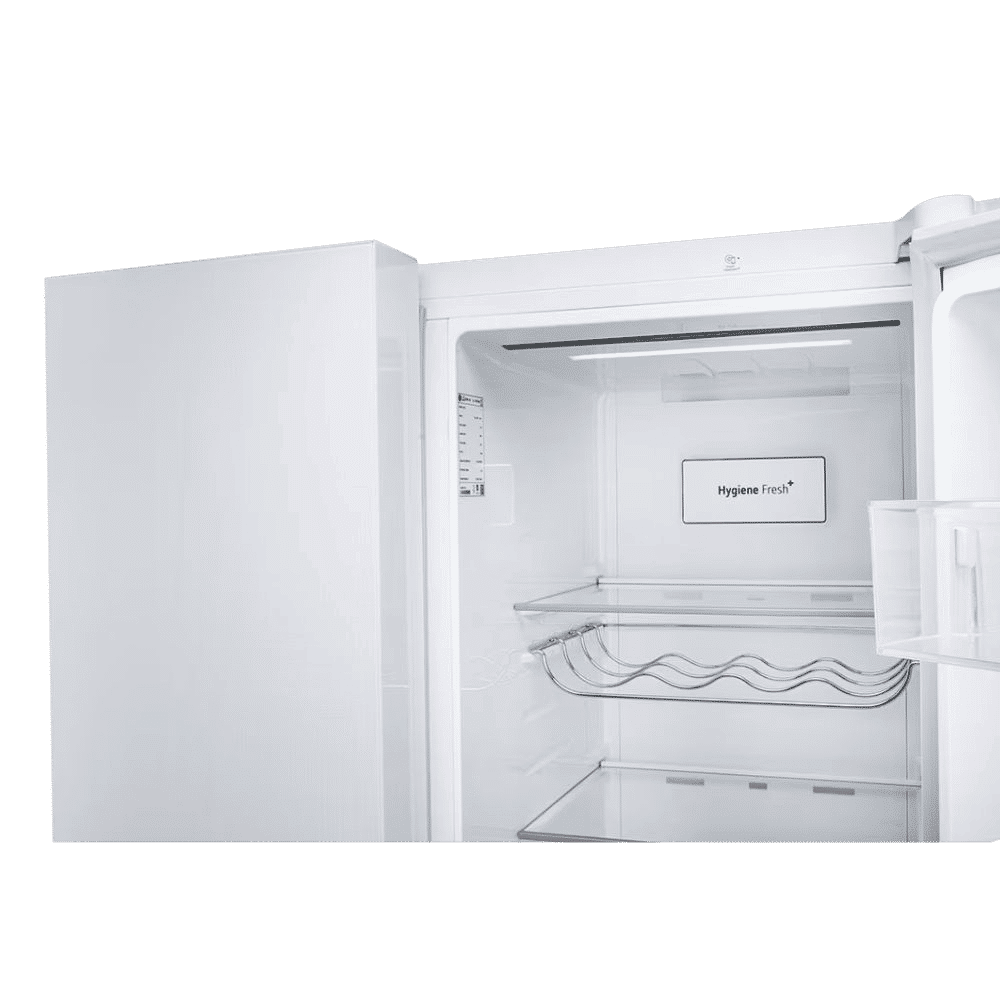 LG 650 Litres 3 Star Frost Free Side by Side Refrigerator with Smart Inverter Compressor (GLB257DLW3, Linen White)