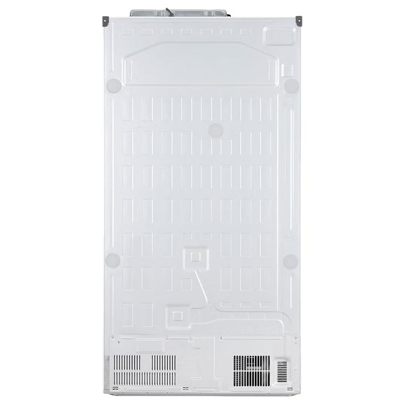 LG 650 Litres 3 Star Frost Free Side by Side Refrigerator with Smart Inverter Compressor (GLB257DLW3, Linen White)