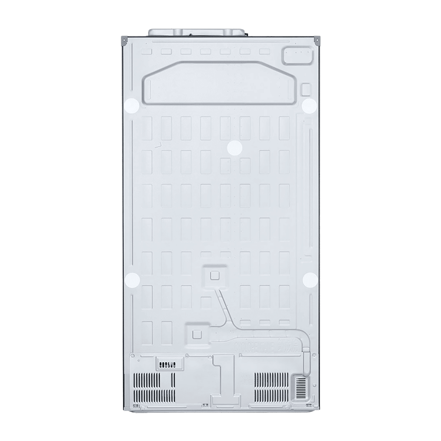 LG 650 Litres 3 Star Frost Free Side by Side Refrigerator with Smart Inverter Compressor (GLB257DBM3, Black Mirror)