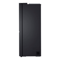 LG 650 Litres 3 Star Frost Free Side by Side Refrigerator with Smart Inverter Compressor (GLB257DBM3, Black Mirror)