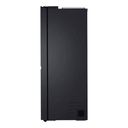 LG 650 Litres 3 Star Frost Free Side by Side Refrigerator with Smart Inverter Compressor (GLB257DBM3, Black Mirror)