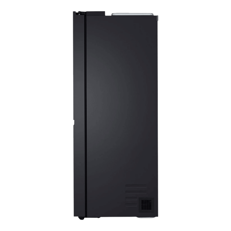 LG 650 Litres 3 Star Frost Free Side by Side Refrigerator with Smart Inverter Compressor (GLB257DBM3, Black Mirror)