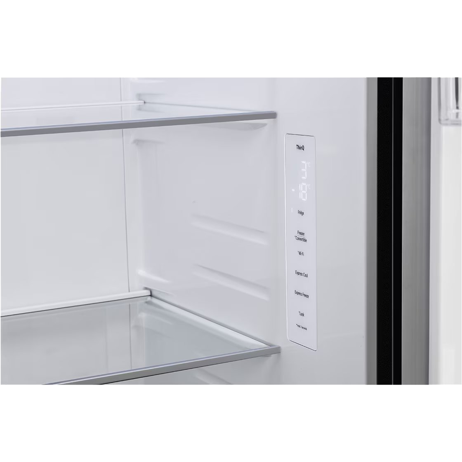 LG 650 Litres 3 Star Frost Free Side by Side Refrigerator with Smart Inverter Compressor (GLB257DBM3, Black Mirror)
