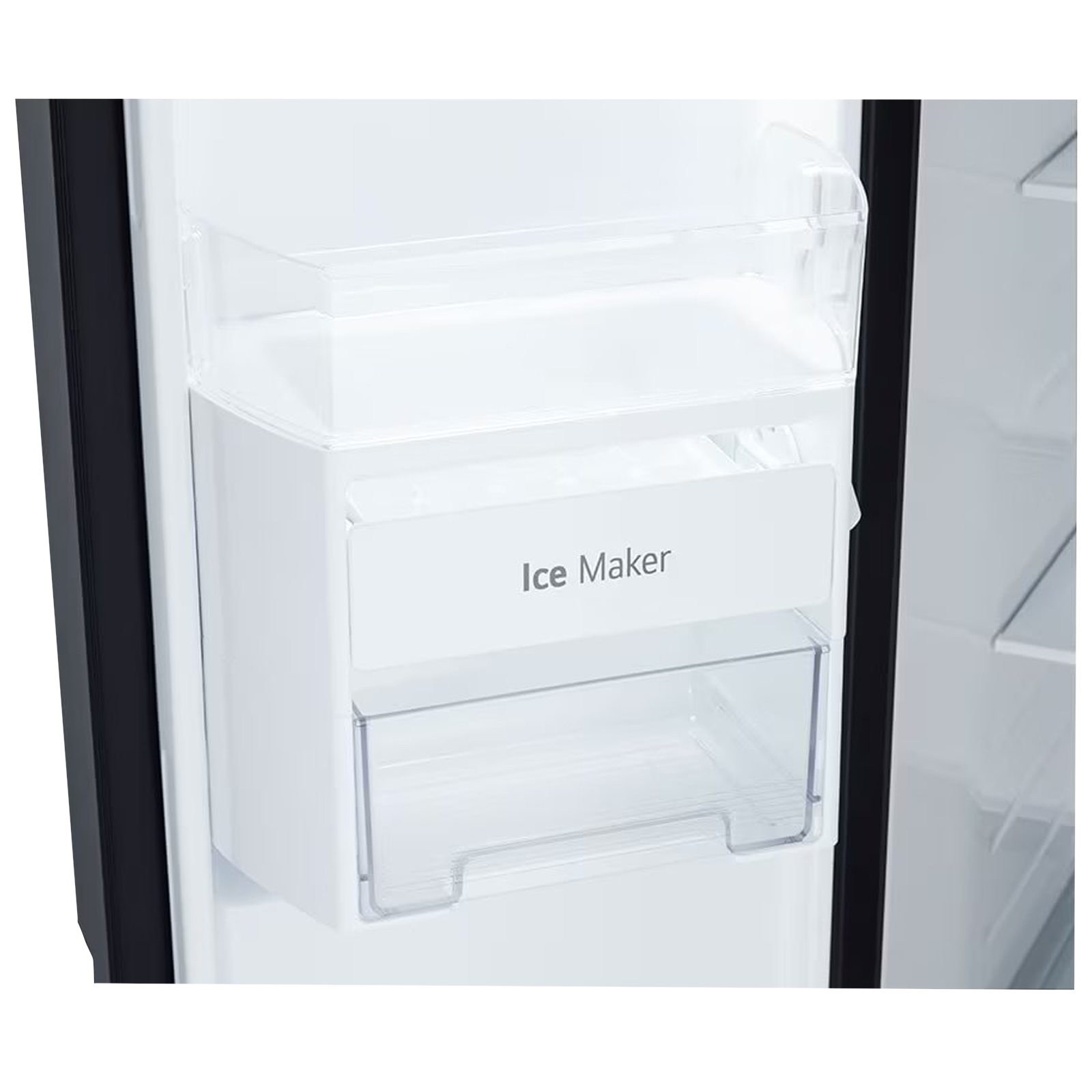 LG 650 Litres 3 Star Frost Free Side by Side Refrigerator with Smart Inverter Compressor (GLB257DBM3, Black Mirror)