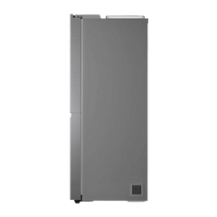 LG 650 Litres 3 Star Frost Free Side by Side Refrigerator with Door Cooling Plus Technology (GLB257EPZ3, Shiny Steel)