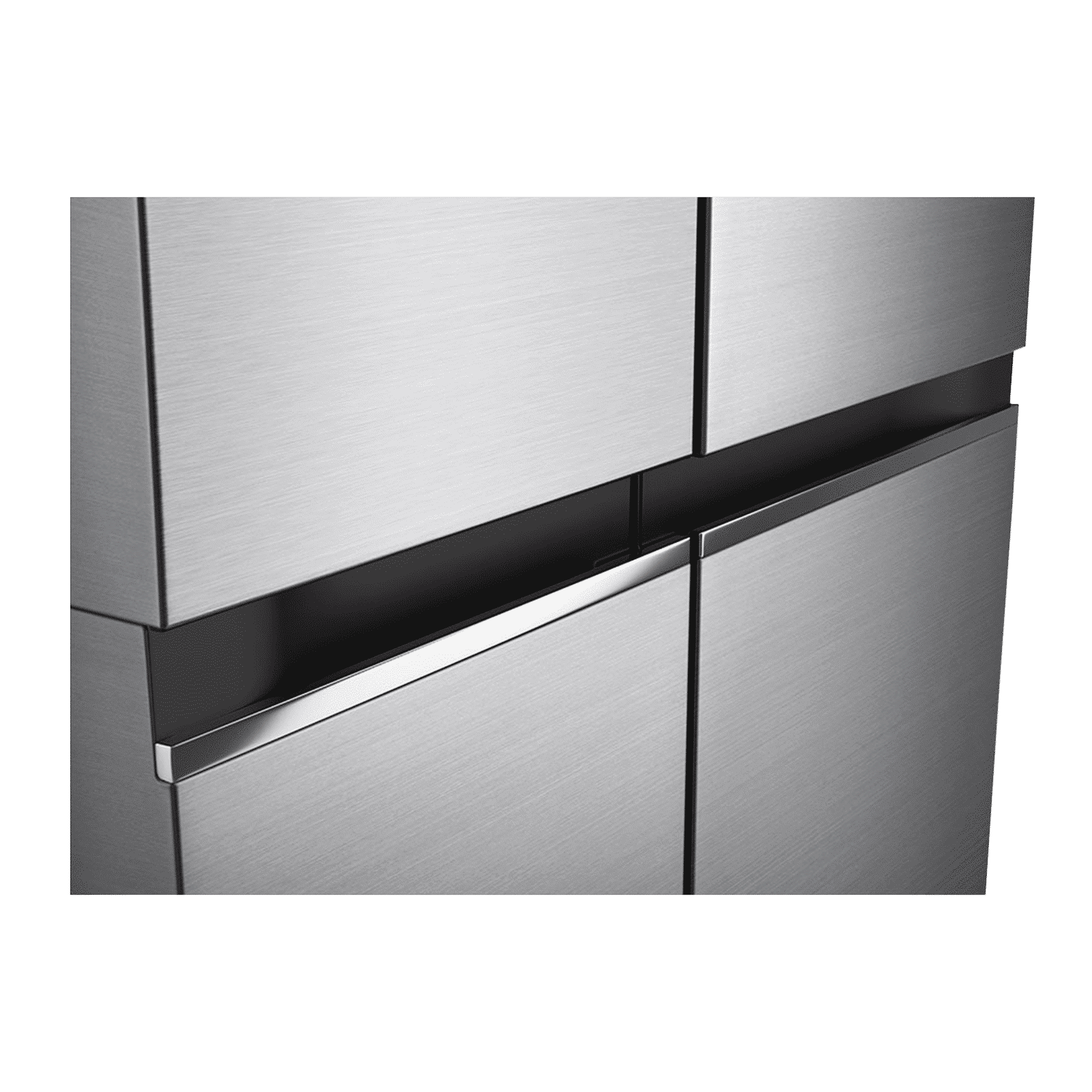 LG 650 Litres 3 Star Frost Free Side by Side Refrigerator with Door Cooling Plus Technology (GLB257EPZ3, Shiny Steel)