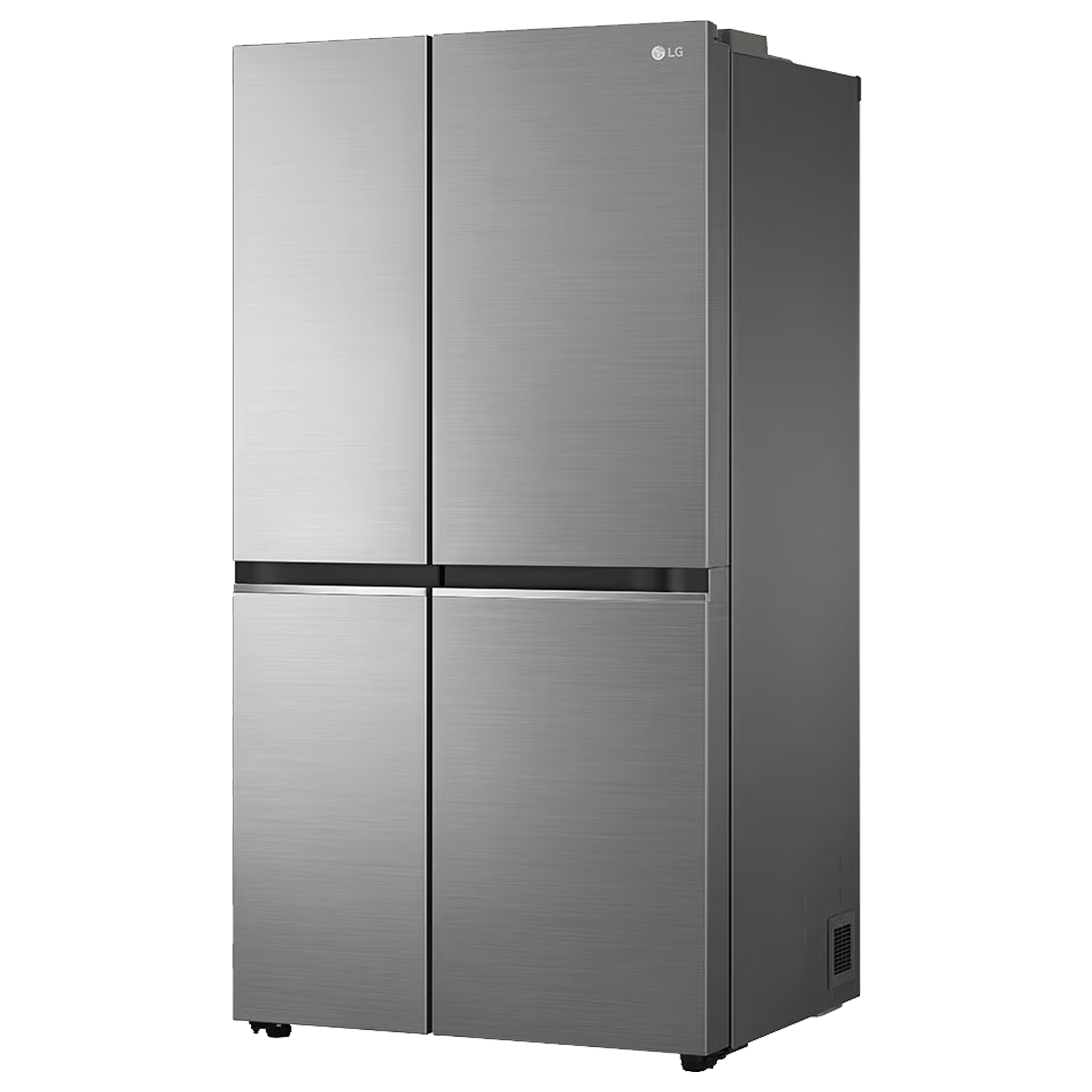LG 650 Litres 3 Star Frost Free Side by Side Refrigerator with Door Cooling Plus Technology (GLB257EPZ3, Shiny Steel)