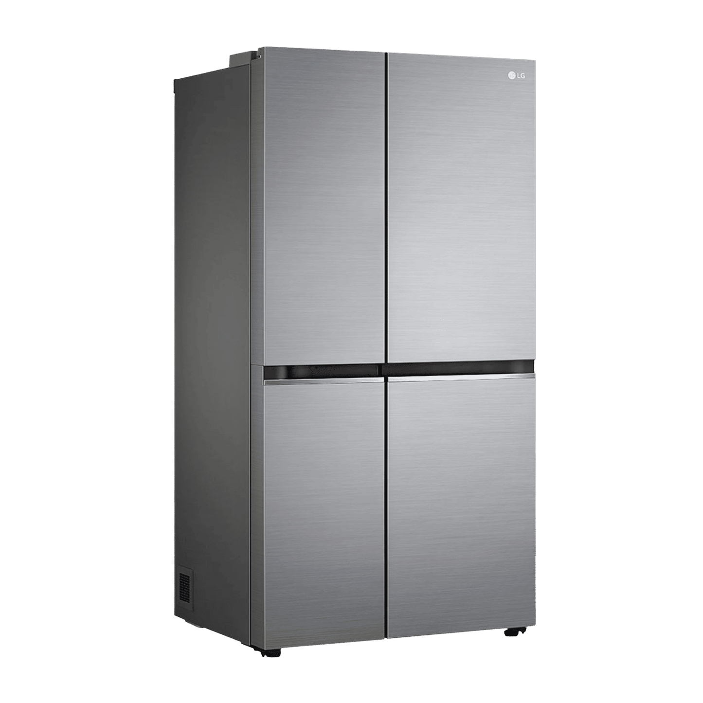 LG 650 Litres 3 Star Frost Free Side by Side Refrigerator with Door Cooling Plus Technology (GLB257EPZ3, Shiny Steel)