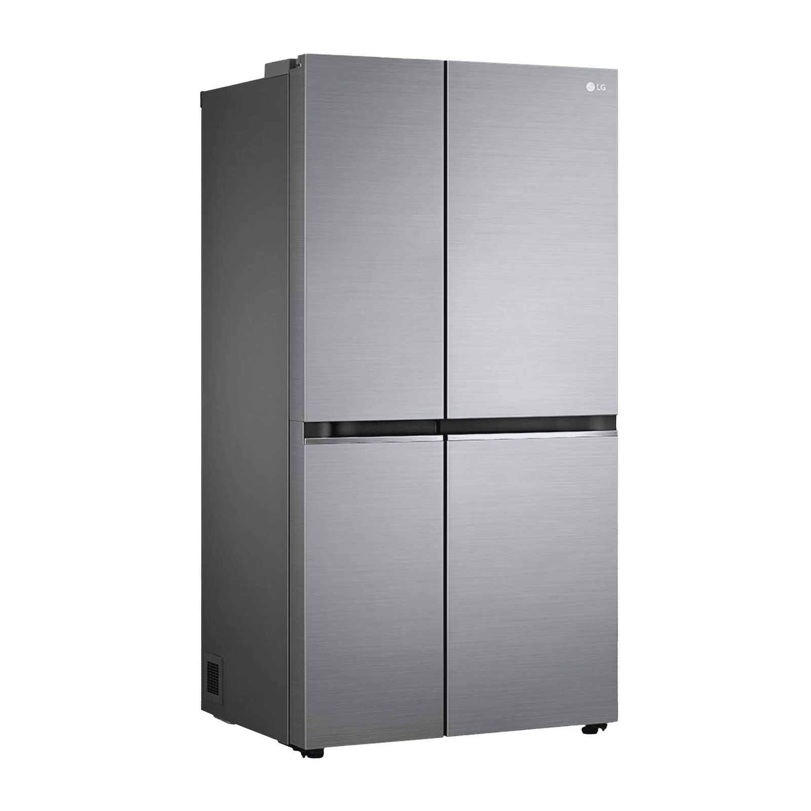 LG 650 Litres 3 Star Frost Free Side by Side Refrigerator with Door Cooling Plus Technology (GLB257EPZ3, Shiny Steel)