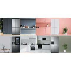 LG 650 Litres 3 Star Frost Free Side by Side Refrigerator with Door Cooling Plus Technology (GLB257EPZ3, Shiny Steel)