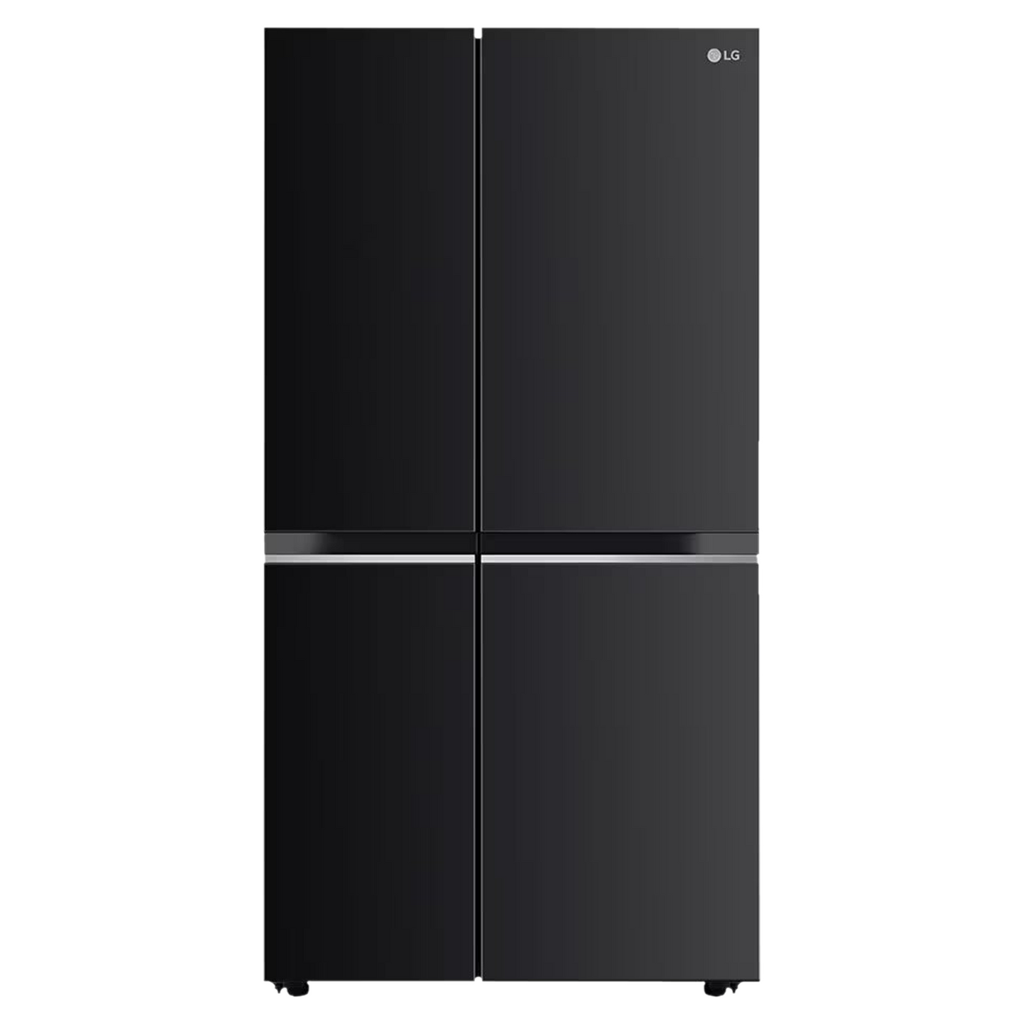 LG 650 Litres 3 Star Frost Free Side by Side Refrigerator with Door Cooling Plus Technology (GLB257EES3, Ebony Sheen)
