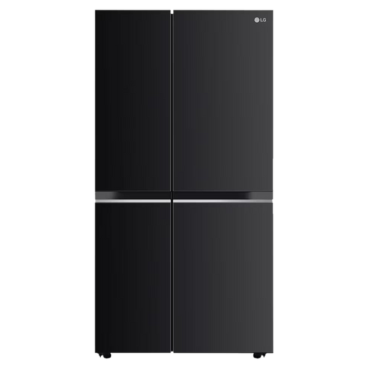 LG 650 Litres 3 Star Frost Free Side by Side Refrigerator with Door Cooling Plus Technology (GLB257EES3, Ebony Sheen)