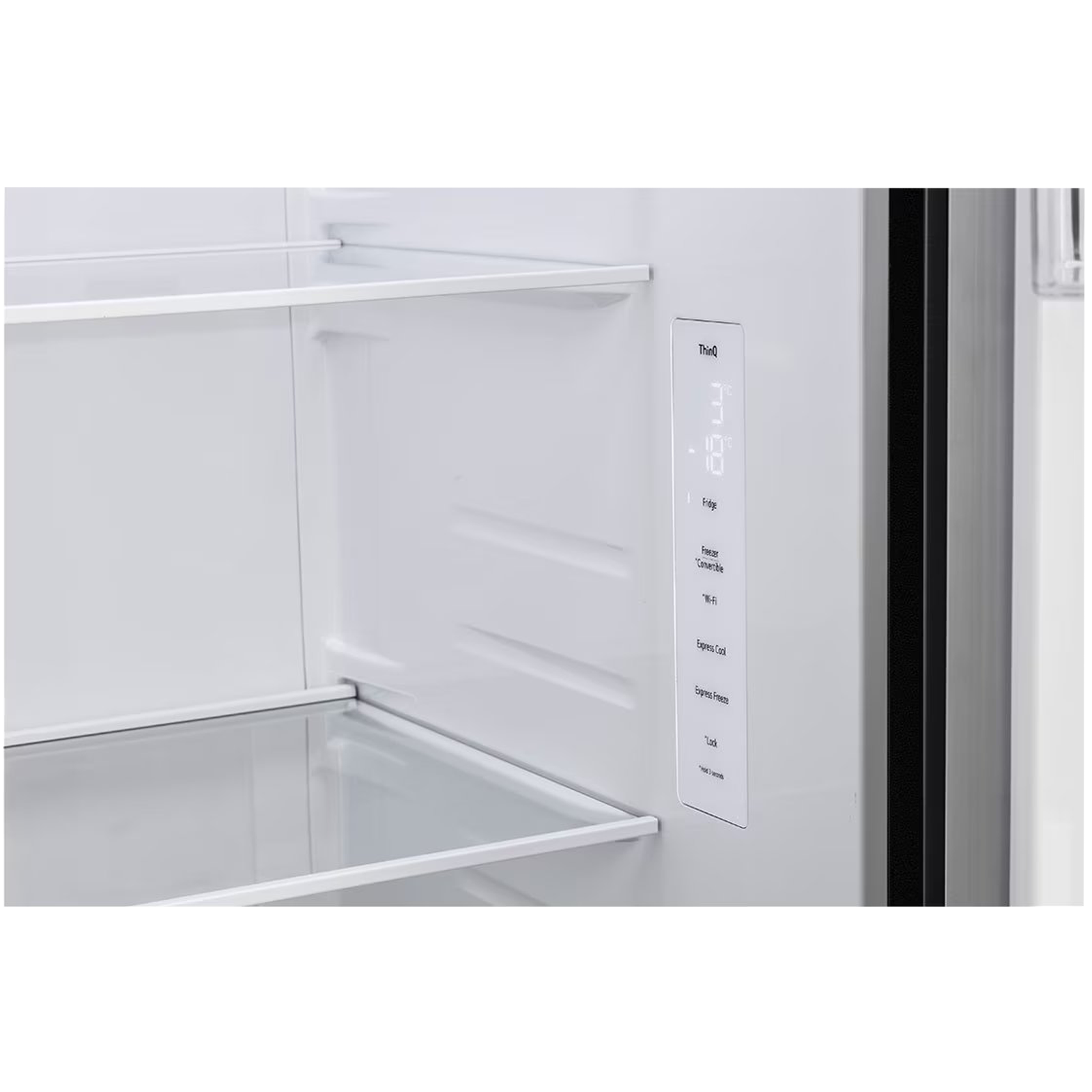 LG 650 Litres 3 Star Frost Free Side by Side Refrigerator with Door Cooling Plus Technology (GLB257EES3, Ebony Sheen)