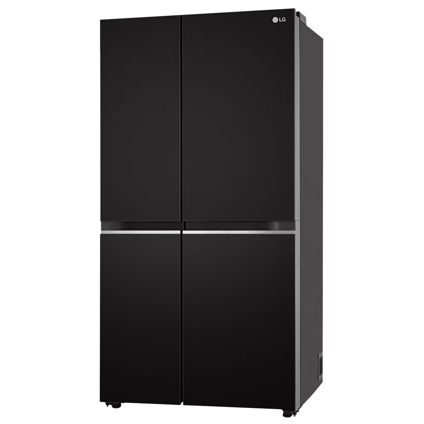 LG 650 Litres 3 Star Frost Free Side by Side Refrigerator with Door Cooling Plus Technology (GLB257EES3, Ebony Sheen)