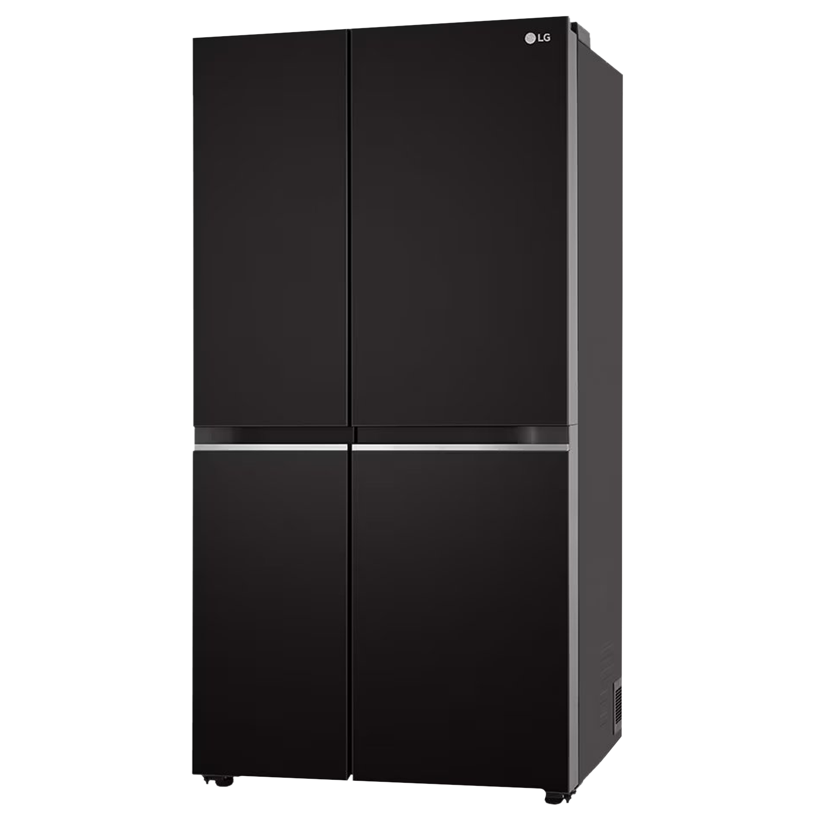LG 650 Litres 3 Star Frost Free Side by Side Refrigerator with Door Cooling Plus Technology (GLB257EES3, Ebony Sheen)