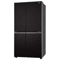 LG 650 Litres 3 Star Frost Free Side by Side Refrigerator with Door Cooling Plus Technology (GLB257EES3, Ebony Sheen)