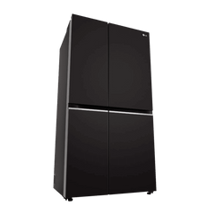 LG 650 Litres 3 Star Frost Free Side by Side Refrigerator with Door Cooling Plus Technology (GLB257EES3, Ebony Sheen)