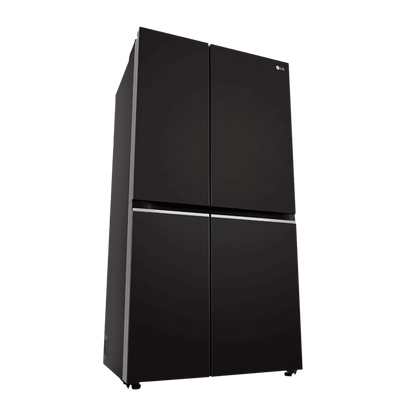 LG 650 Litres 3 Star Frost Free Side by Side Refrigerator with Door Cooling Plus Technology (GLB257EES3, Ebony Sheen)