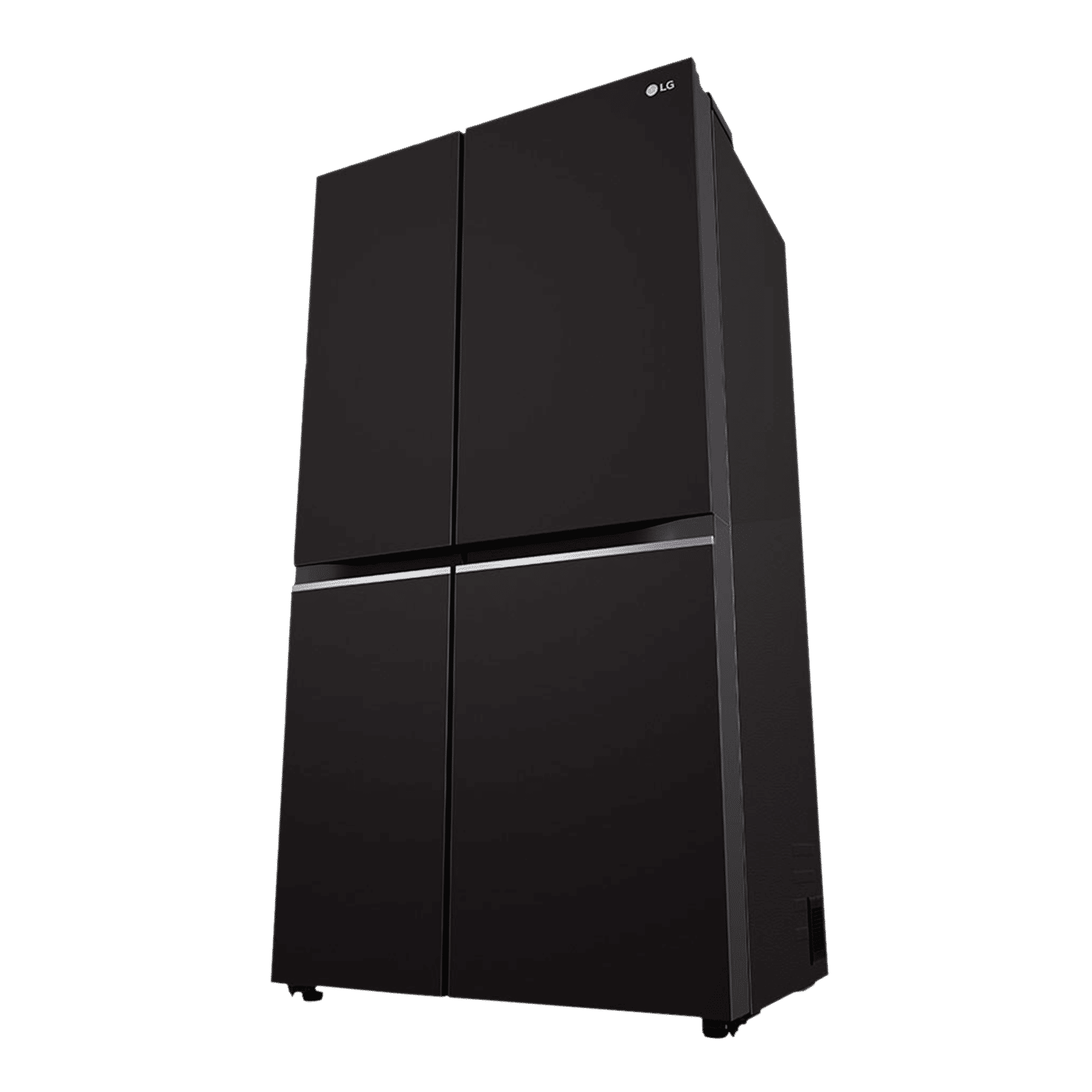 LG 650 Litres 3 Star Frost Free Side by Side Refrigerator with Door Cooling Plus Technology (GLB257EES3, Ebony Sheen)
