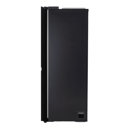 LG 650 Litres 3 Star Frost Free Side by Side Refrigerator with Door Cooling Plus Technology (GLB257EES3, Ebony Sheen)