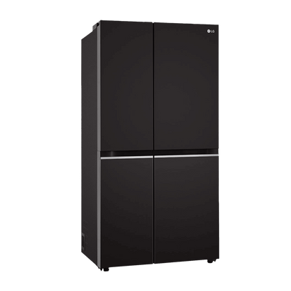 LG 650 Litres 3 Star Frost Free Side by Side Refrigerator with Door Cooling Plus Technology (GLB257EES3, Ebony Sheen)