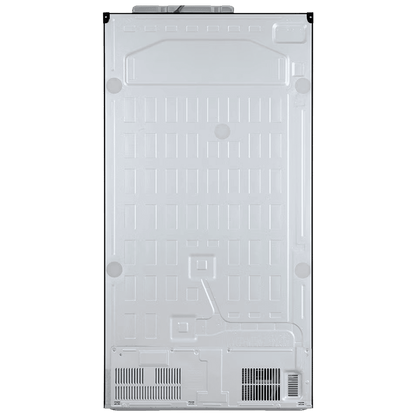 LG 650 Litres 3 Star Frost Free Side by Side Refrigerator with Door Cooling Plus Technology (GLB257EES3, Ebony Sheen)