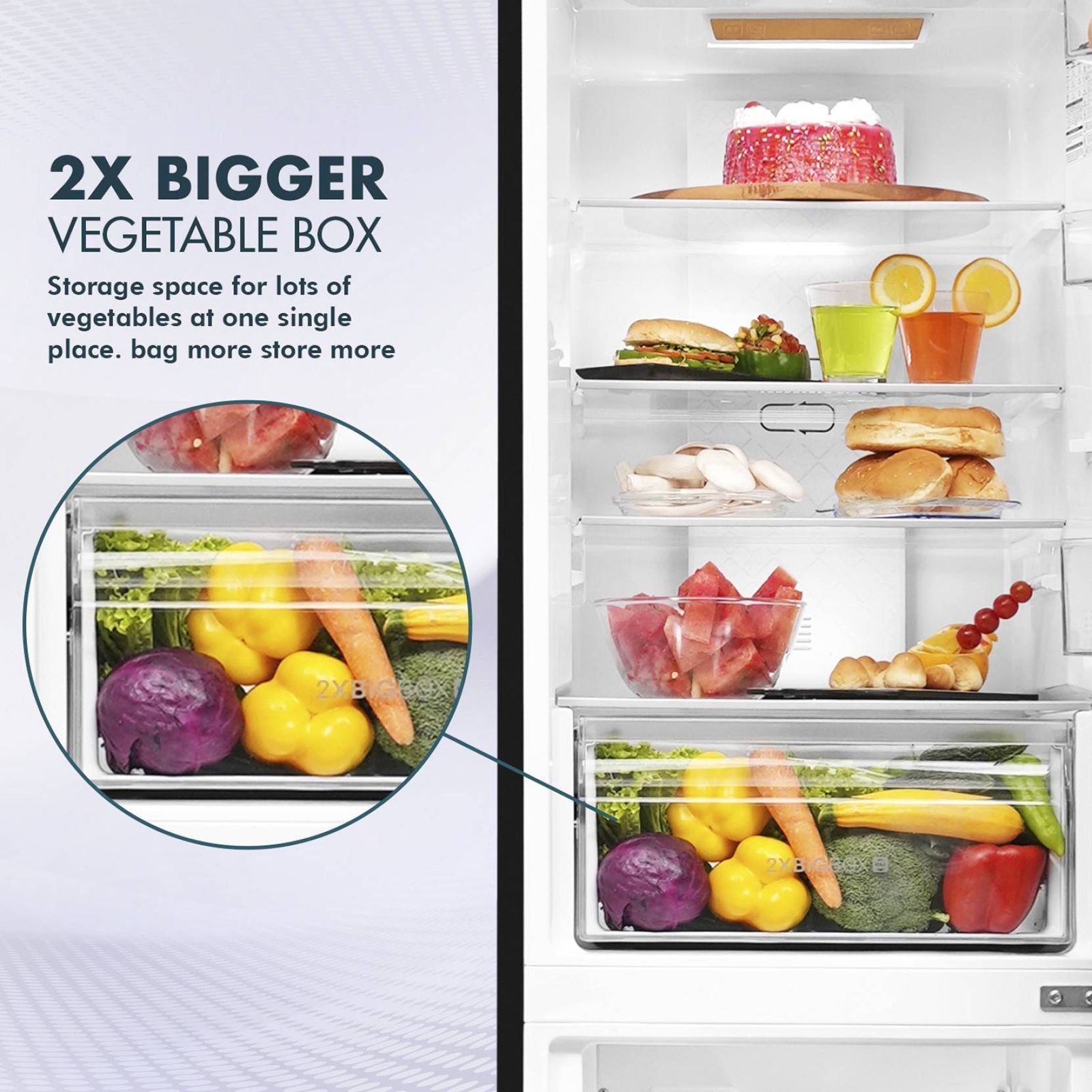 Haier 237 Litres 3 Star Frost Free Double Door Bottom Mount Convertible Refrigerator with Twin Inverter Technology (HEB243GBP, Black)