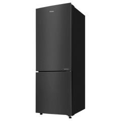 Haier 237 Litres 3 Star Frost Free Double Door Bottom Mount Convertible Refrigerator with Twin Inverter Technology (HEB243GBP, Black)