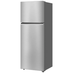 Haier 328 Litres 3 Star Frost Free Double Door Refrigerator with Fan Motor Technology (HEF333TSP, Inox Steel)