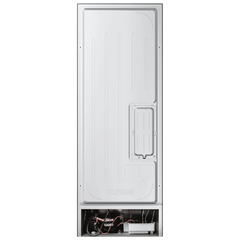 Haier 328 Litres 3 Star Frost Free Double Door Refrigerator with Fan Motor Technology (HEF333TSP, Inox Steel)