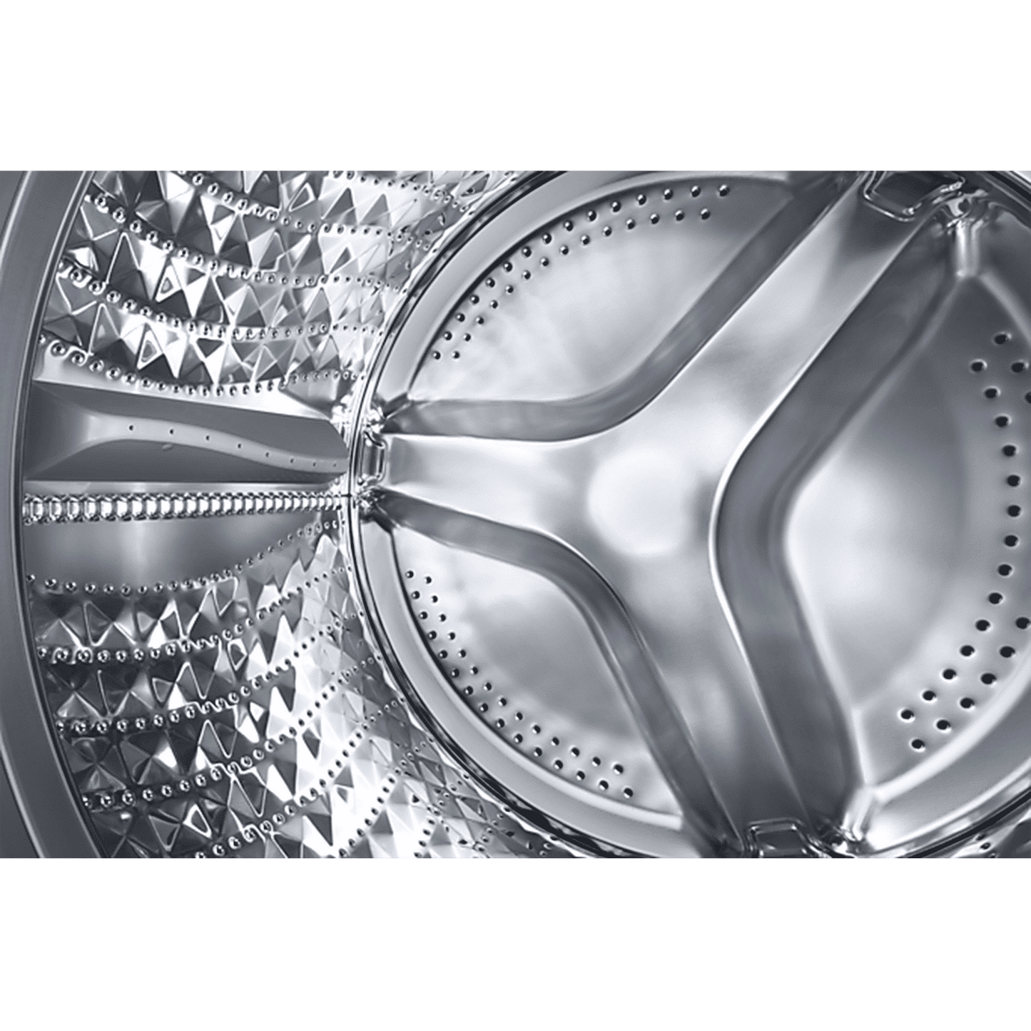 SAMSUNG 8 kg 5 Star Inverter Fully Automatic Front Load Washing Machine (WW80TA046AB1TL, Hygiene Steam, Diamond Drum, Black)