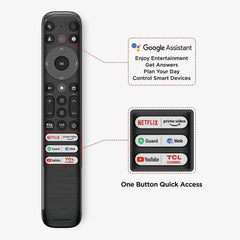 TCL C755 248.9 cm (98 inch) QD Mini LED 4K Ultra HD Smart Google TV with Dolby Vision and Dolby Atmos (2023 model)