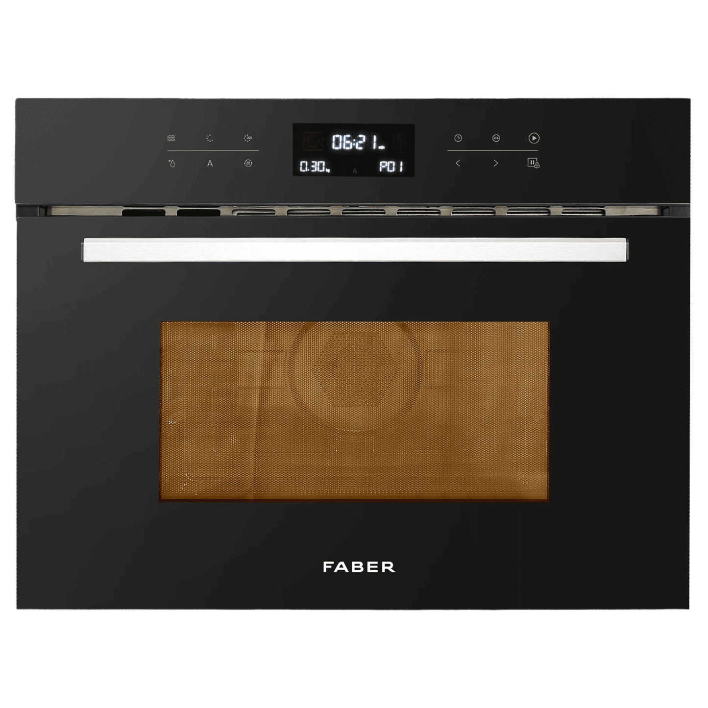 FABER FBIMWO 44L 60cm Built-in Microwave with 13 Autocook Menu (131.0617.250, Black)