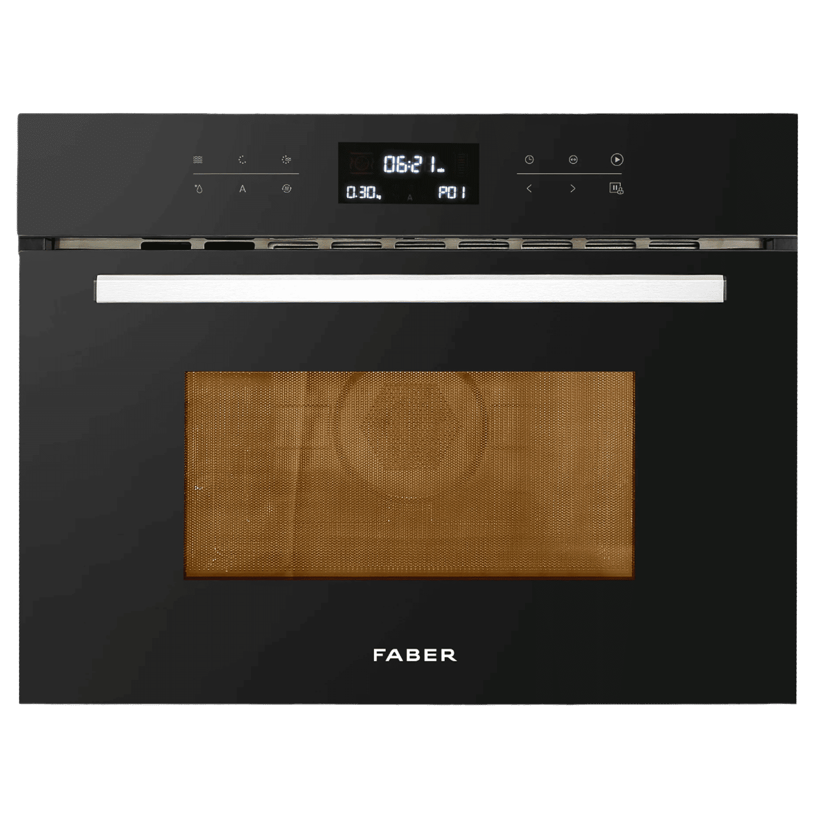 FABER FBIMWO 44L 60cm Built-in Microwave with 13 Autocook Menu (131.0617.250, Black)