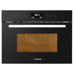 FABER FBIMWO 44L 60cm Built-in Microwave with 13 Autocook Menu (131.0617.250, Black)